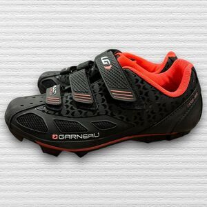 Louis Garneau Multi Air Flex Women’s Cycling Shoes EU 39 Black Red SPD MTB